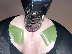 Machine dildo with green tape 2 Machine dildo with green tape 2