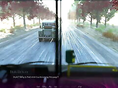 3d game - THE cazhe msage - Sex Scene 11 Licking Wet Pussy on Bus