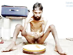 Sexy skinny body Rajeshplayboy993 eating carrot part 1. Handsome face dipeeka paddling xxx boy food eating video.