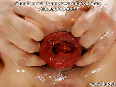 cindy rose fisting jej tyłek, a następnie pieprzyć go z ogromnym ogromnym czerwonym interracai 2 & amp; anal prolapse