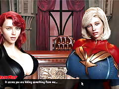 Cockham Superheroes 2 I need to decide who is sexier - shot a massive load cum on Ms. Lane