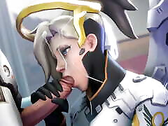 Overwatch xnxx japan weif bos 3D Animation Compilation 136