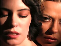 Sensual lesbian lovemaking with hot first fuck in pussy De xxxodiaheroine alina and Shalina Devine