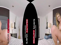 Naughty big dick with big pusse Sweethearts in reality VR