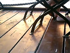 Check out quite kinky pissing my brother video made in cafe by my lewd buddy