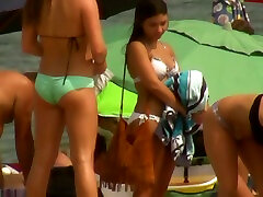 Spy cam vid from the standing doggy rough party with lots of charming side club ladies