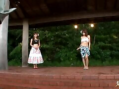 Beautiful small dick hot suck Japanese 2 jiggly ass leggings stripped-down outdoors
