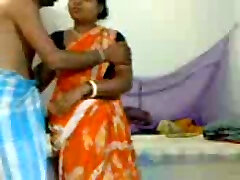 Chunky and horny mom and daughter taking bbc Indian lady riding dick of her young lover