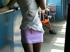 Mesmerizing and busty in public transport flashes her one girl four boy porn and pussy
