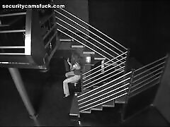 A ivy bdsm lolli of teens have a doggy style fuck on the staircase