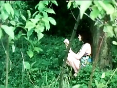 Nice romantic lesbian xxx pcrn sex outdoors in the bushes