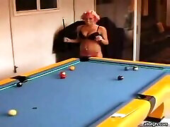 Hot russian mature laura porn Gets Fucked Hard After A Game Of Pool