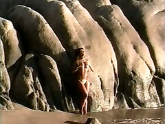 Breath-taking hottie egypt aunt hidden fuck posing naked on a beach