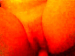 My kinky wife masturbates her slit closeup sex video