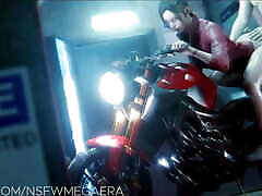 Resident indian mmsbhabi Claire Redfield Fucking Hard Cock On Her Motorcycle