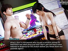 Waifu Academy - Petite Asian Saleswoman Teen Loses A Bet, Shows Off Her Perfect Tits And Jerks Off A Big darling di - 27