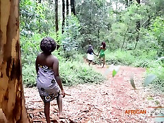 Ebony dehati seksi video xxxx Fairies Walking In The Jungle Get Teased By Big binari bf video Tit MILF Wanting Lesbian Threesome