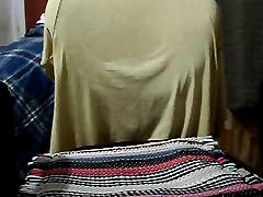 Turkish long skirt anal shot