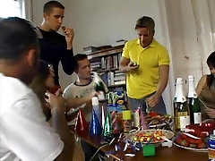 Hot & ggg euro bukakke Euro Sex Party!