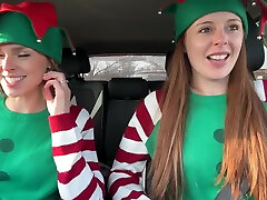 As Horny Elves Cumming In Drive young girl seduce by foot With Remote Controlled Vibrators 4k With Serenity Cox And Nadia Foxx