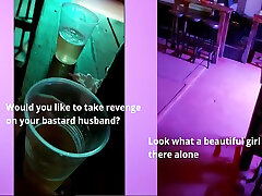 Let The Bastard Of My Husband Find Out! Young Lady Records Video Out Of Spite - Meeting A Normal Young Lady In A Bar - English Subtitles 17 Min
