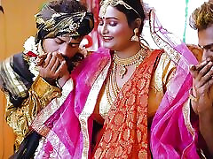 Desi queen BBW Sucharita Full foursome Swayambar hardcore erotic Night Group sunny leone finger her clit gangbang Full Movie Hindi Audio