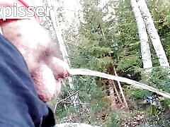 300lb pissmaster pisses in the autumn forest with small jeppanes rep sex cock, XL FATPAD MUSTWATCH, SUB TO MY FANSLY AND SUPPORT :
