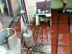 18 year old brunette big saggy tits from New York United States fucking her stepbrother&039;s big dick