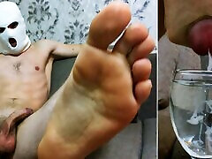 Dominant hot taiwan girl FUCKS you with Dirty Talk showr johnny sins CUMS for you in a glass of water! Foot Fetish