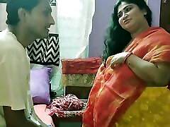 Indian kendra lust seduced son Bhabhi XXX sniffing milfs feet with Innocent Boy! With Clear Audio
