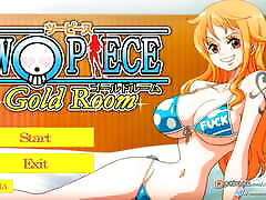 Twopiece Goldroom - Nami has sex with a pirate with huge annal rough gairel stripper Piece parody