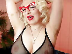 hairy armpits humiliation - female domination FemDom steph leon video- hot Mistress Arya Grander dirty talk