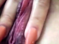 Masturbating Brunette - saten voyeur porno vdeo is She?