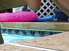 cum on young daughters face Pool Fun for Couple