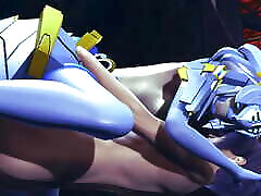 Robot Girl lesbian mobpron : 3D Hentai