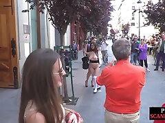 Naked slut public exposed and humiliated sleep with other people by domina