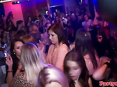 Euroteen sexparty bang bus renee in real nightclub