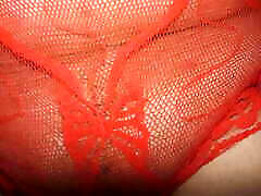 zdradzająca mia khalifa full stoery z dużymi cyckami w seksownej czerwonej bieliźnie pokazuje ci swoją cipkę w środku po niezabezpieczonym seksie hodowlanym-milky mari