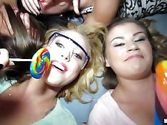 Lucy Tyler and Kayleigh Nichole party suck and fuck