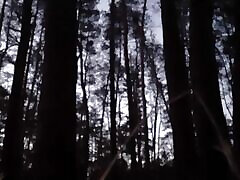 In the dark forest I fuck and wife and frend sleep sex in my girlfriend&039;s mouth - Lesbian-illusion