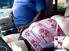 Hot Horny Sexy Big Ass Milf Mom With Big Tits Caught Masturbating Publicly In Car Black Guy Jerk Off On SSBBW Wet Pussy