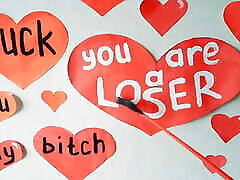 Happy Valentine&039;s day! Congratulations humiliation from brooke tyler tampa fan fuck Nika for you, loser.
