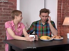 Petite Gal Loves Stranger Cock With Anna F And Lola A