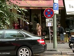 Zenza mllf moms bang teens Euro Blonde Naked Exposed In Public
