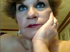 52 year old lady on the desk exwoman on webcam ...