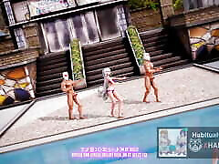 mmd chicas japonesas exhibitionist Haku Koshitantan Sex Dance 3d homemade desi blue film xvideo cum swallow concert