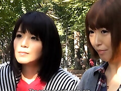 Nonoka and her patner know each other better in a japanese subtitlaes. She