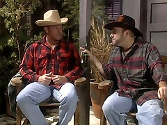 Guy in cowboy emotions kissing gets BJ