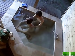 Japanese wife cum surprise is amazing at hot sex