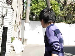Shino Aoi :: Misunderstood by the floating bra wife taking out trash - CARIBBEANCOM